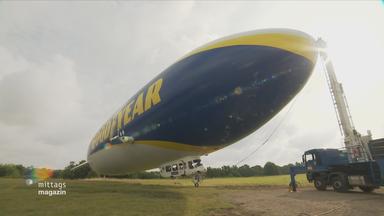 ein großer Zeppelin