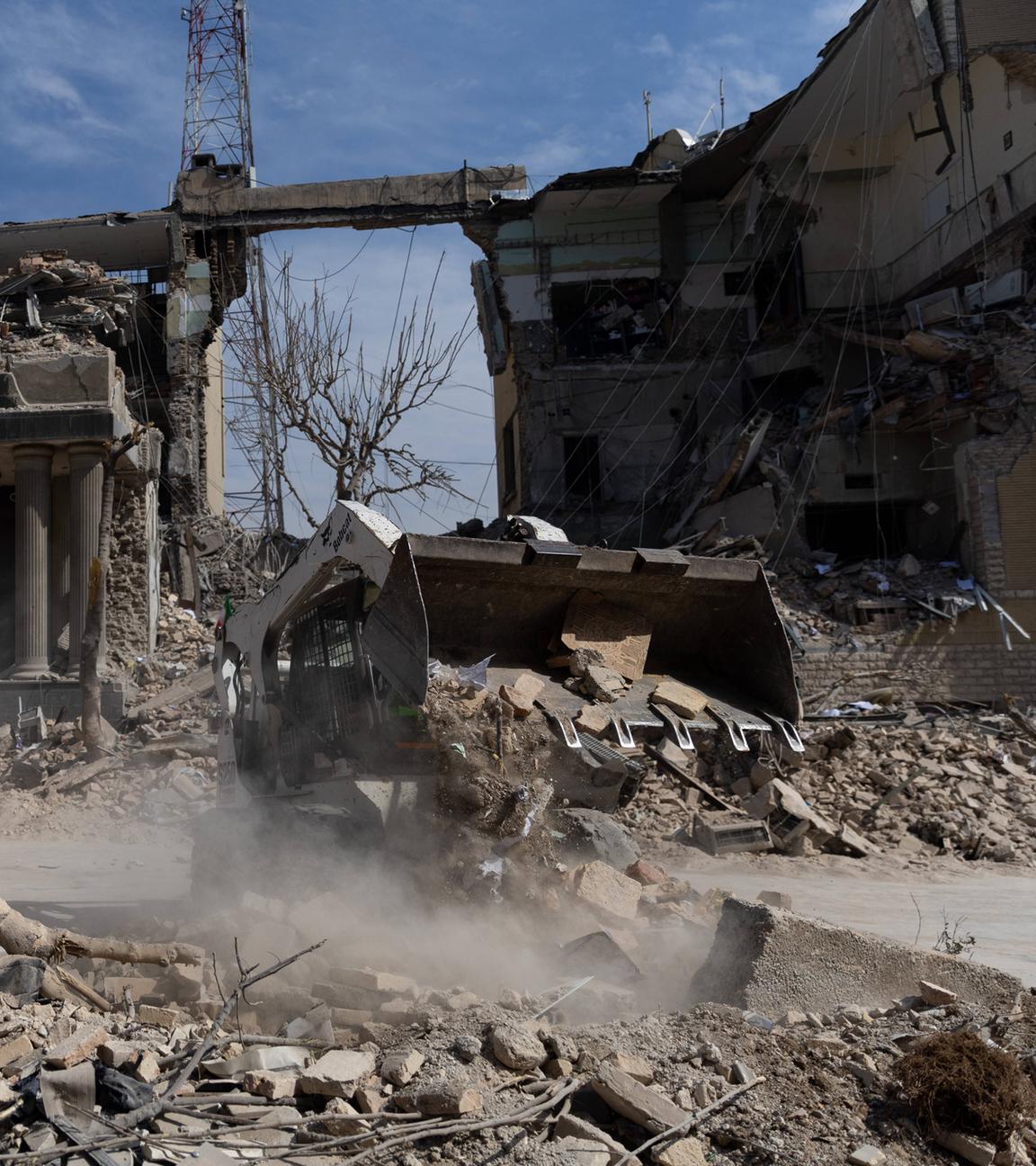 Iran-Krieg: Zerstörung nach Angriff auf Teheran, aufgenommen am 4.3.2026