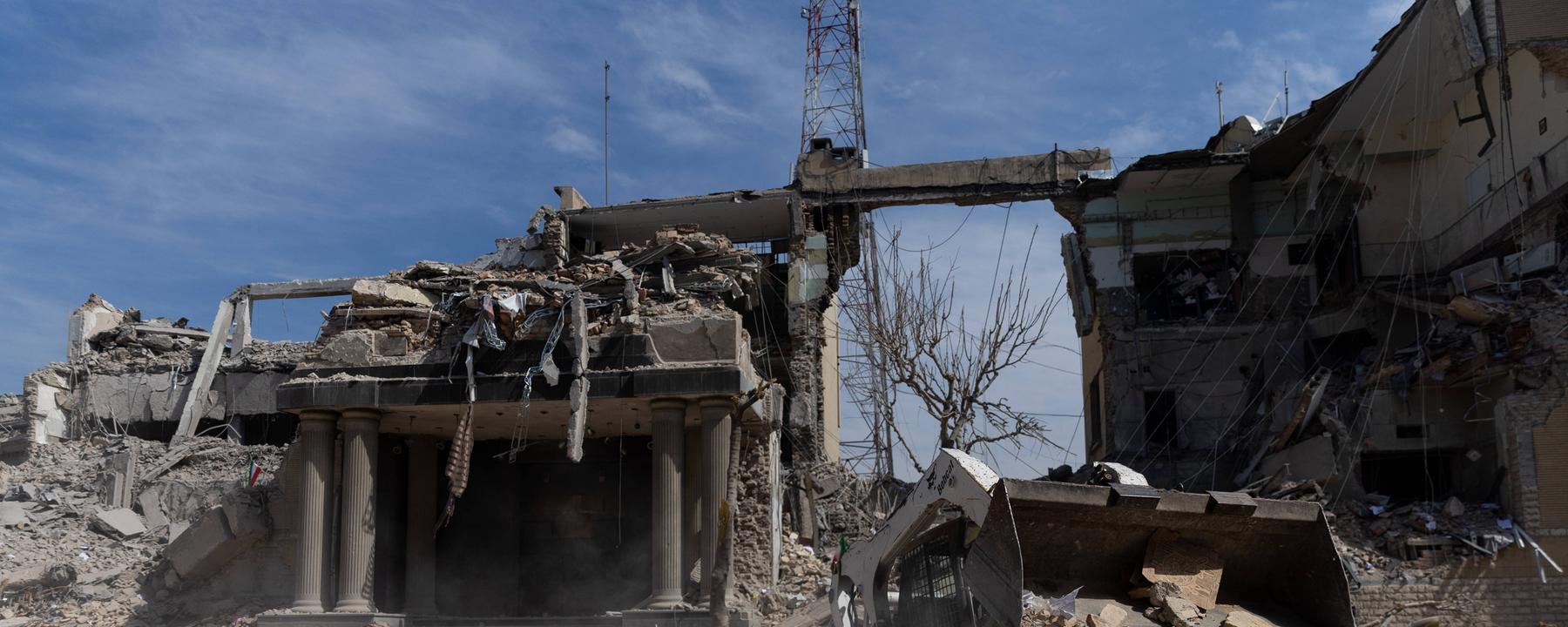 Iran-Krieg: Zerstörung nach Angriff auf Teheran, aufgenommen am 4.3.2026