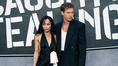 Austin Butler strahlt mit Zoë Kravitz