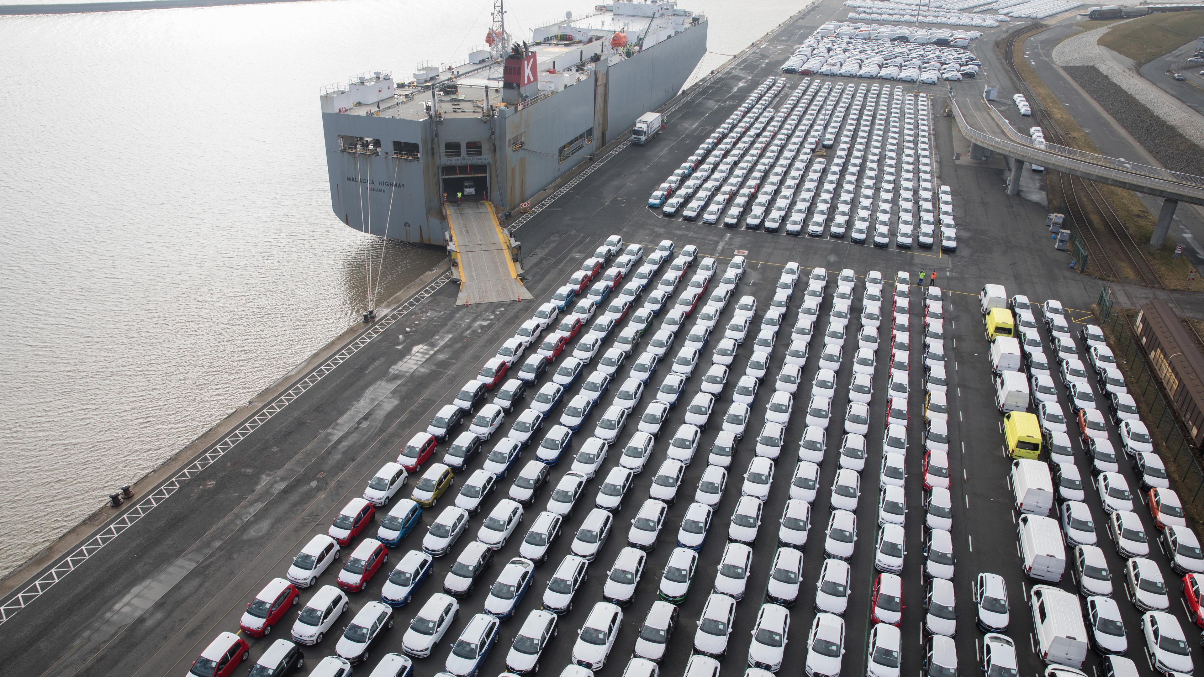 Export deutscher Autos