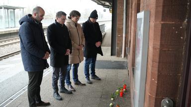 Gedenken an getöteten Zugbegleiter