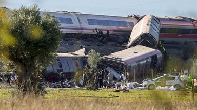 Zusammenprall zweier Züge in der Provinz Toledo, aufgenommen am 28.10.2026