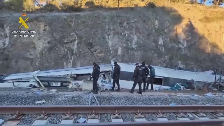 Zugunglück in Spanien