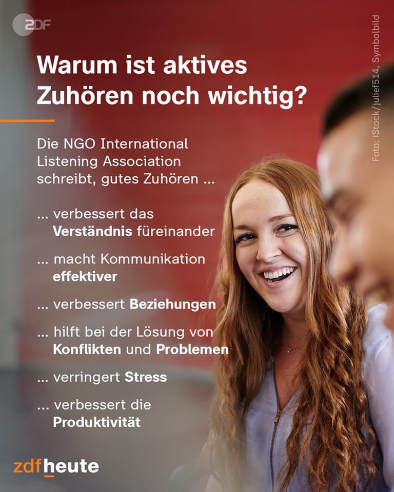 Am 18. Juli ist der internationale Tag des Zuhörens