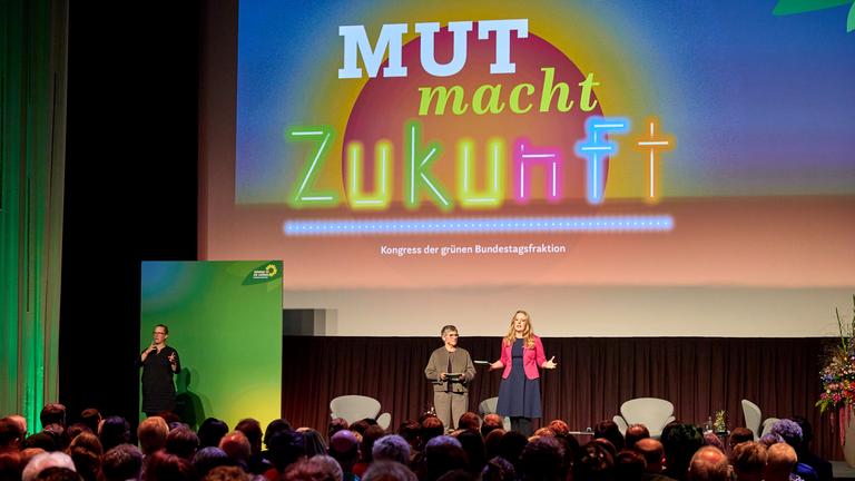 Eröffnung des Kongresses der Grünen-Bundestagsfraktion "Mut macht Zukunft"