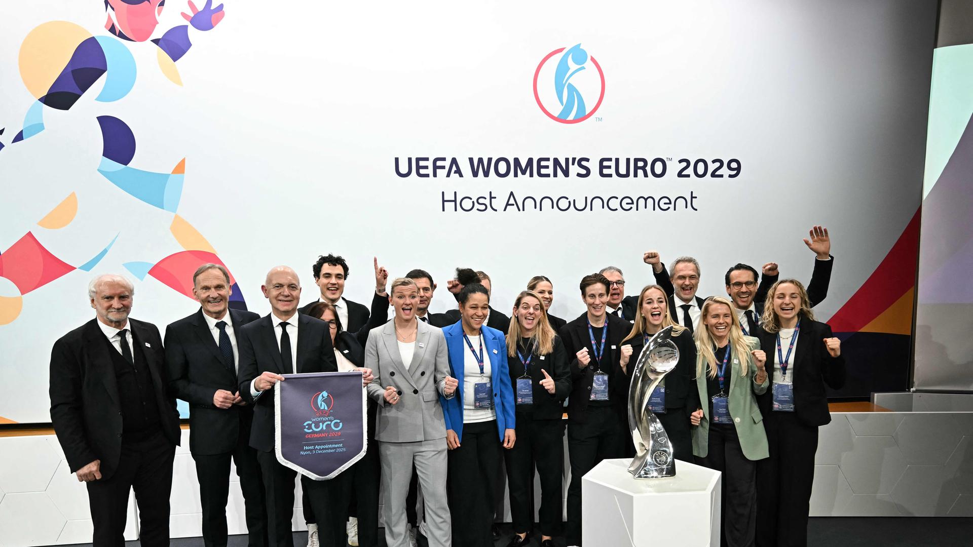 Deutschland erhält Zuschlag für die UEFA Frauen-EM 2029.
