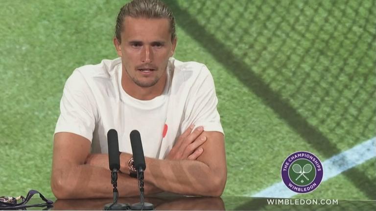 Zverev nach Wimbledon-Aus: "Fühle mich allein im Leben"