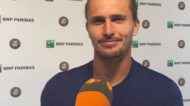 Zverev: "Krämpfe haben mir geholfen"