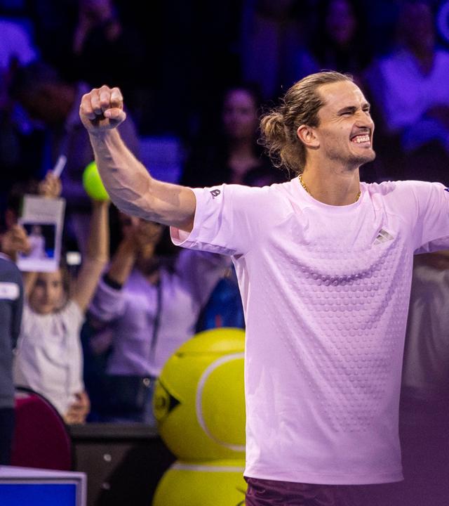 Alexander Zverev während der Erste Bank Open in Wien, Österreich. 