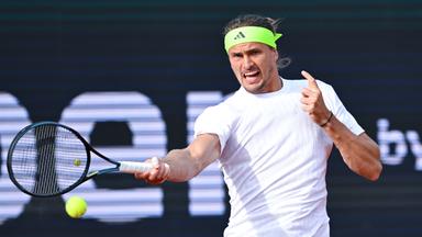 Alexander Zverev schlägt ein Vorhand