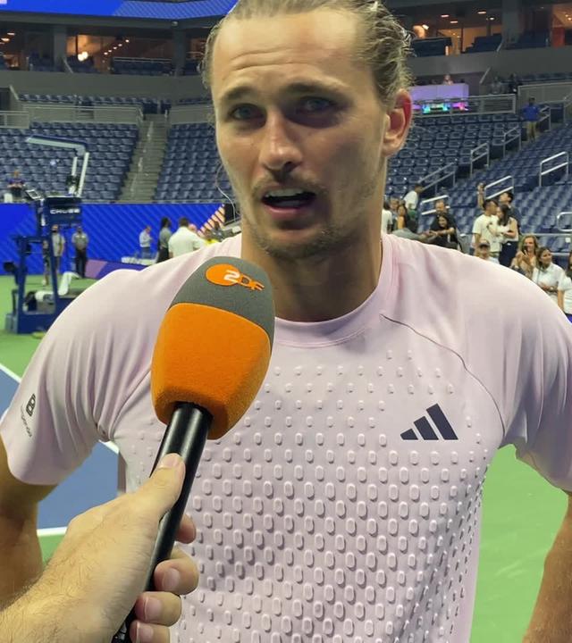 Alexander Zverev im ZDF-Interview