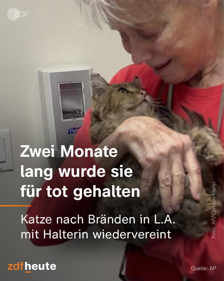 Zwei Monate lang wurde sie für tot gehalten