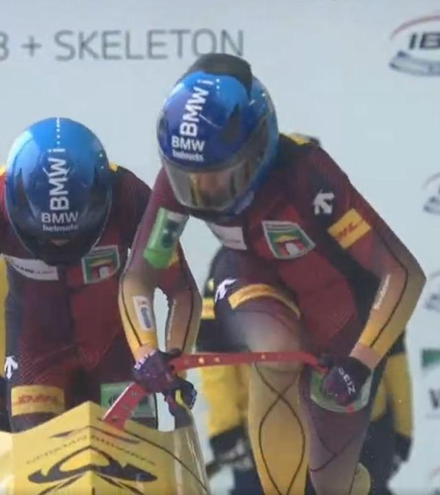 Zweierbob der Frauen in Winterberg mit Laura Nolte.